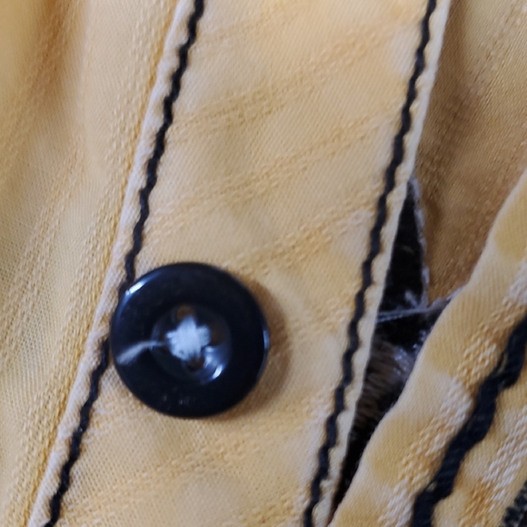 Elelant Roar Mustard Shirt Long sleeve Country Western Biker - Picture 16 of 16